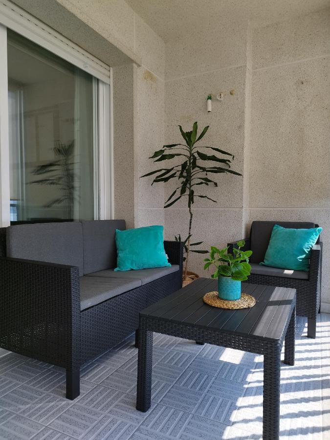 Apartamento Con Vistas En Raxó Esterno foto